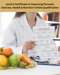 Level 2 Certificate in Improving Personal Exercise, Health and Nutrition Online Qualification