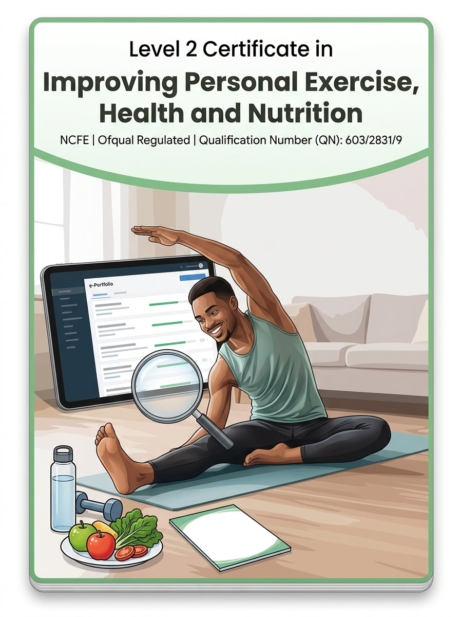 Level 2 Certificate in Improving Personal Exercise, Health and Nutrition Online Qualification