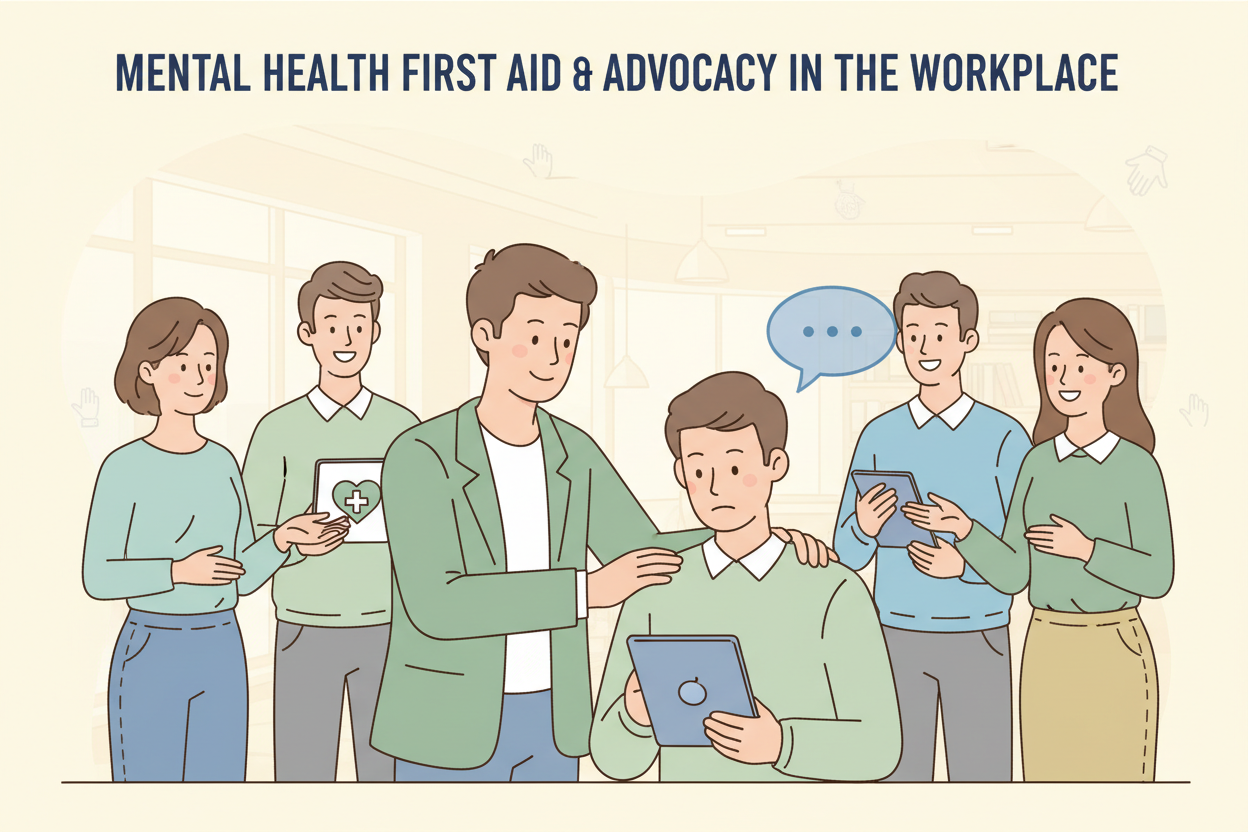 Level 2 Certificate in Understanding Mental Health First Aid and Advocacy in the Workplace - Online Qualification